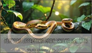 factors affecting corn snake growth