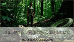 factors affecting snake encounters