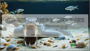 fangtooth snake eels interesting facts and bite information