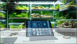 features comparison and user experience