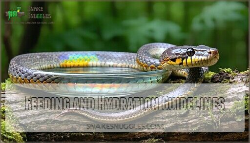 Image showcasing Brazilian Rainbow Boa Care Sheet: Complete Setup & Feeding Guide