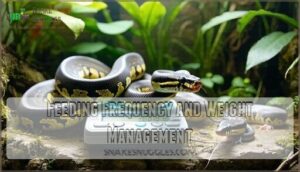 feeding frequency and weight management
