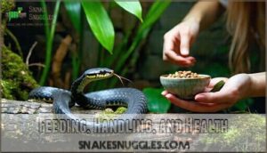 feeding, handling, and health