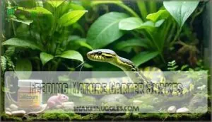 feeding mature garter snakes feeding mature garter snakes