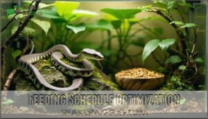 feeding schedule optimization