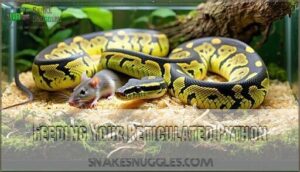 feeding your reticulated python