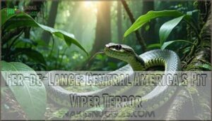 fer-de-lance: central america's pit viper terror