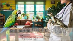 finding and affording reptile veterinary care