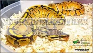 finding and purchasing a clown ball python finding and purchasing a clown ball python