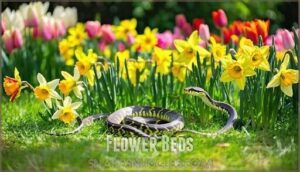 flower beds