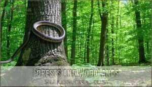 forests and woodlands