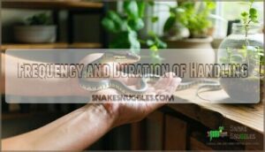 frequency and duration of handling