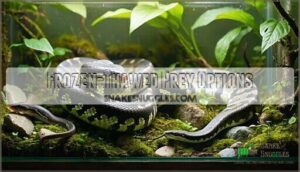 frozen-thawed prey options