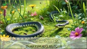 garter snakes