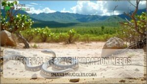general reptile hydration needs