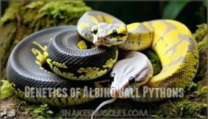 genetics of albino ball pythons