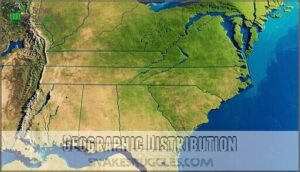 geographic distribution