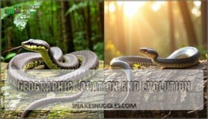 geographic location and evolution