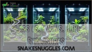glass vs. pvc vs. hdpe enclosures