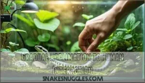 gradual acclimation to human interaction gradual acclimation to human interaction