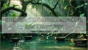 green tree python arboreal care