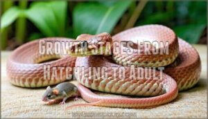 growth stages from hatchling to adult