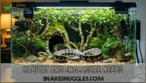 habitat and enclosure needs