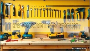 hardware and tools checklist