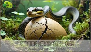 hatching corn snake eggs