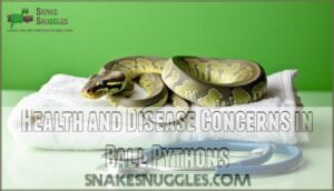 health and disease concerns in ball pythons