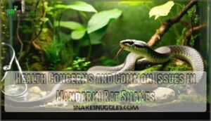 health concerns and common issues in mandarin rat snakes