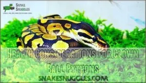 health considerations for clown ball pythons health considerations for clown ball pythons