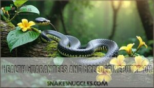 health guarantees and breeder reputation