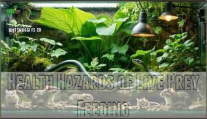 health hazards of live prey feeding