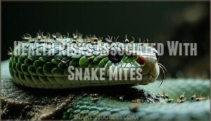 health risks associated with snake mites
