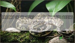 healthy snake eating habits