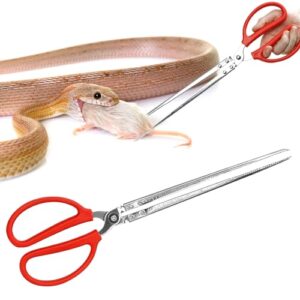 Heavy Duty Snake Feeding Tongs,15" B0CPPDP3DC