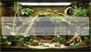 hides, decor, and naturalistic features