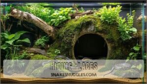 hiding places