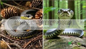 hissing in different species