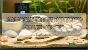 hognose snake humidity requirements