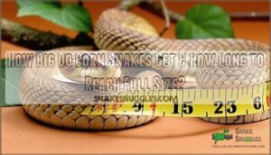 how big do corn snakes get and how long does it take for them to grow 2