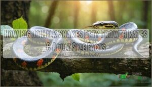 how big do milk snakes get and whats their growth rate