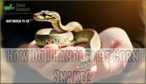 how do i handle the corn snake