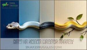 how do snake morphs occur