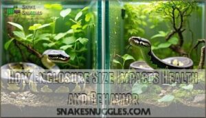 how enclosure size impacts health and behavior