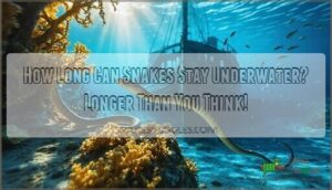 how long can snakes stay underwater longer than you think