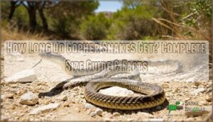 how long do gopher snakes get