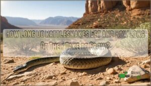 how long do rattlesnakes get and how long do they take to grow