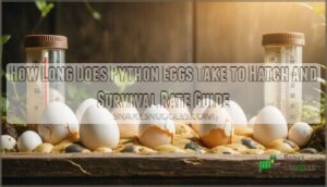 how long does it take for python eggs to hatch and the survival rate